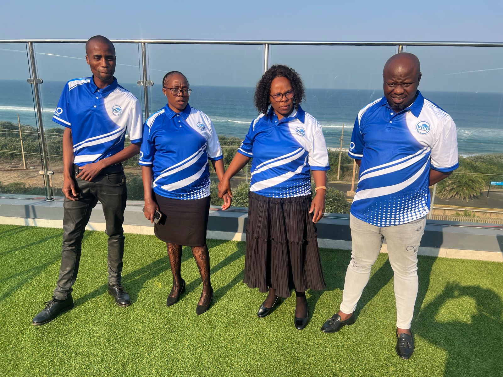 Vico Funeral Services staff supporting a family